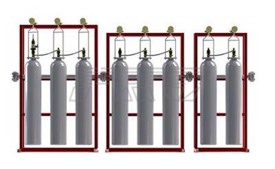 Фото Батареи газового пожаротушения серии «Импульс-У»